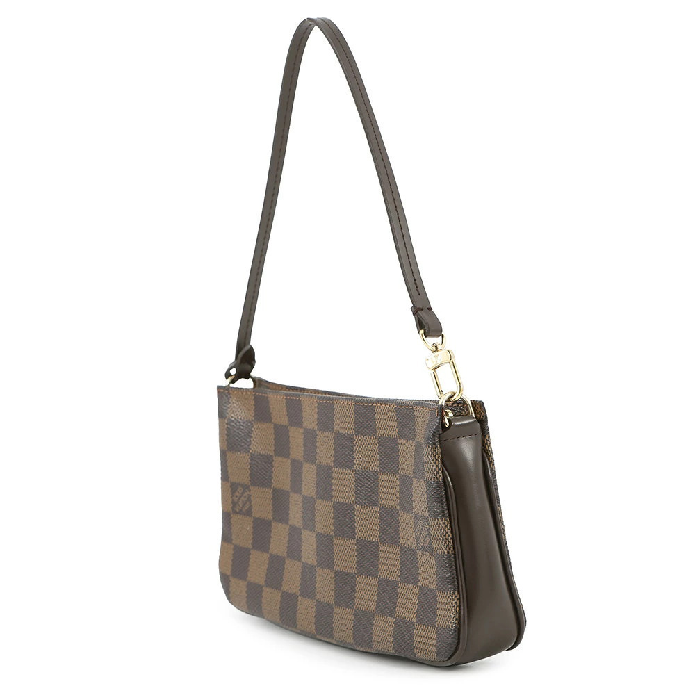 Louis Vuitton Navona Damier Brown Handbag Ebene